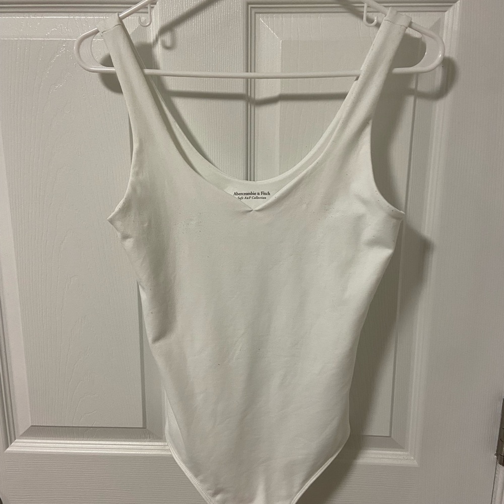 Abercrombie- white body suit